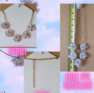 🔥NWOTs🔥 Blue Flower Necklace from Free People